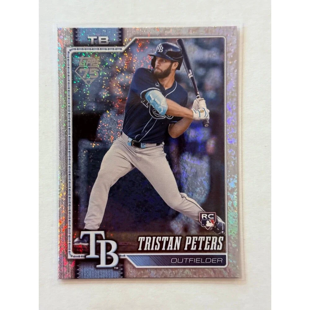 2026 Topps Series 1 Sandglitter #330 Tristan Peters Brewers RC